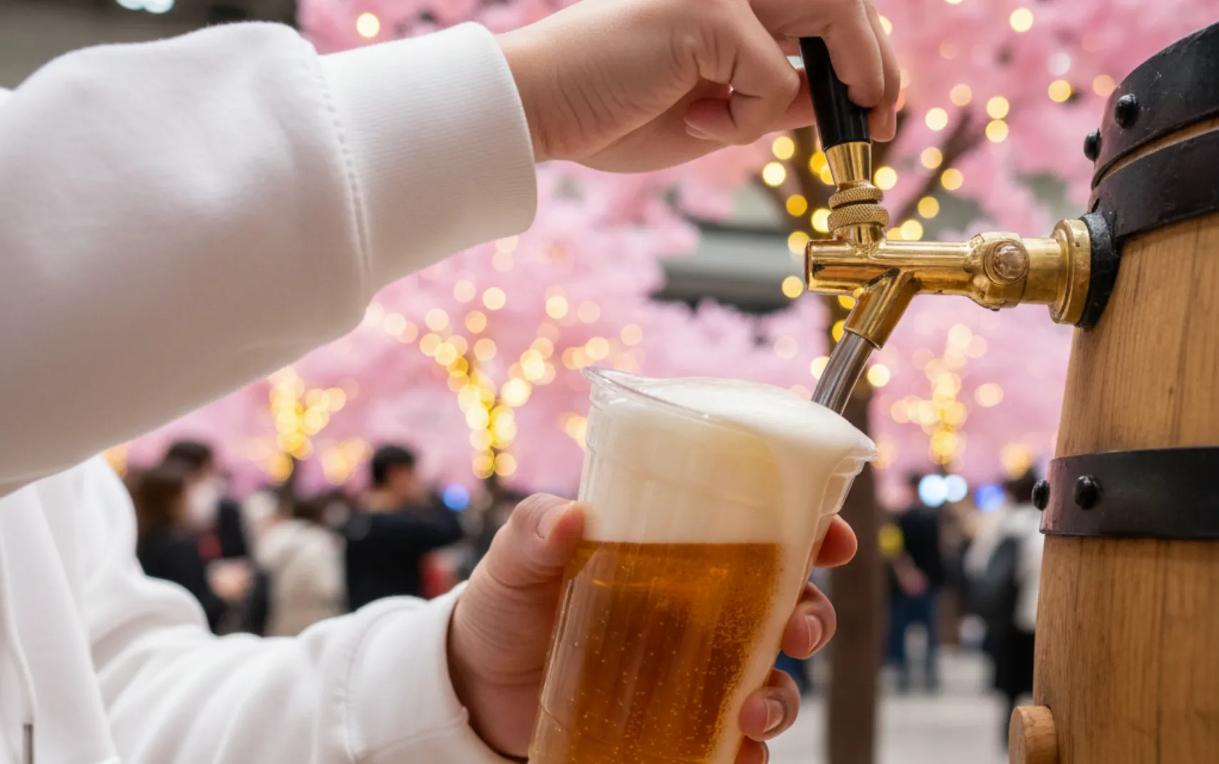 生ビール、あります！